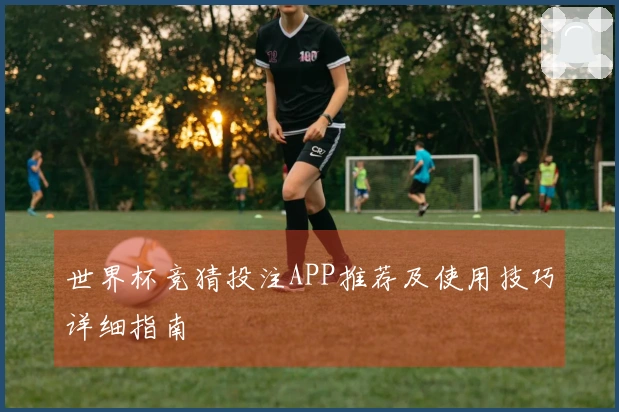 世界杯竞猜投注APP推荐及使用技巧详细指南